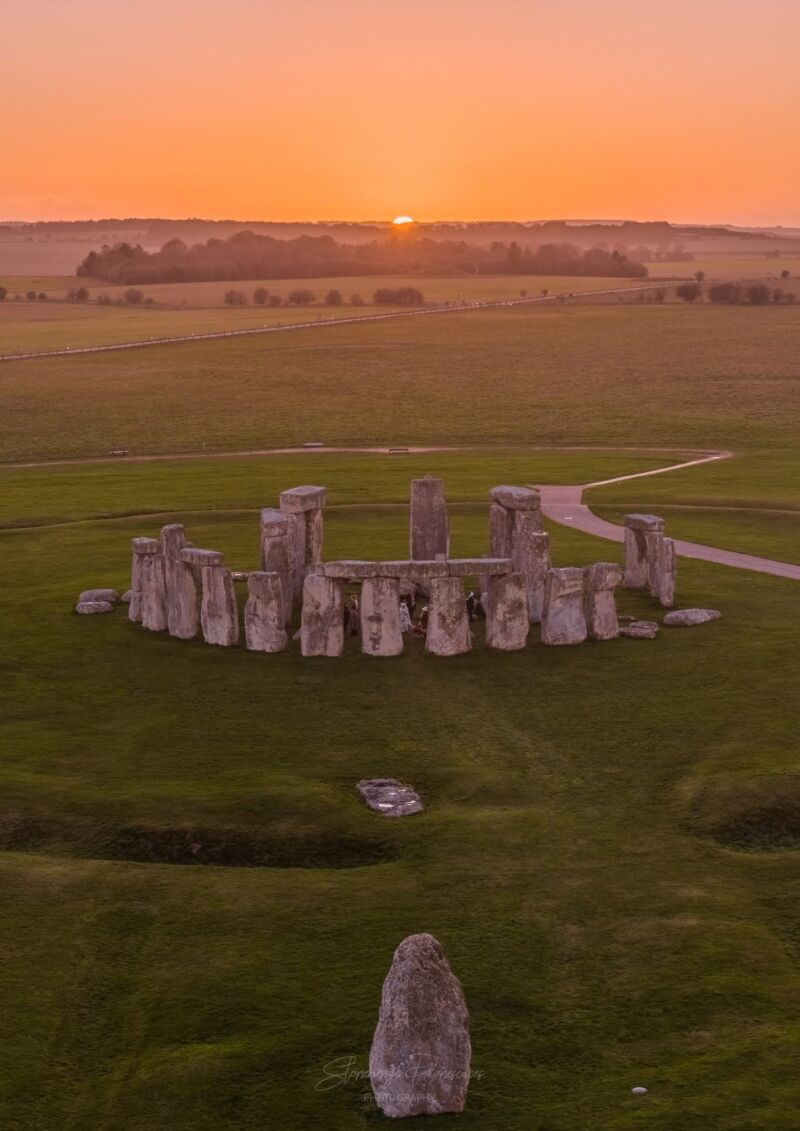 Image for the Tweet beginning: The Winter Solstice alignment at